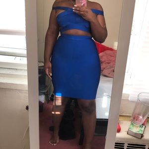 Blue Bandage 2 piece set